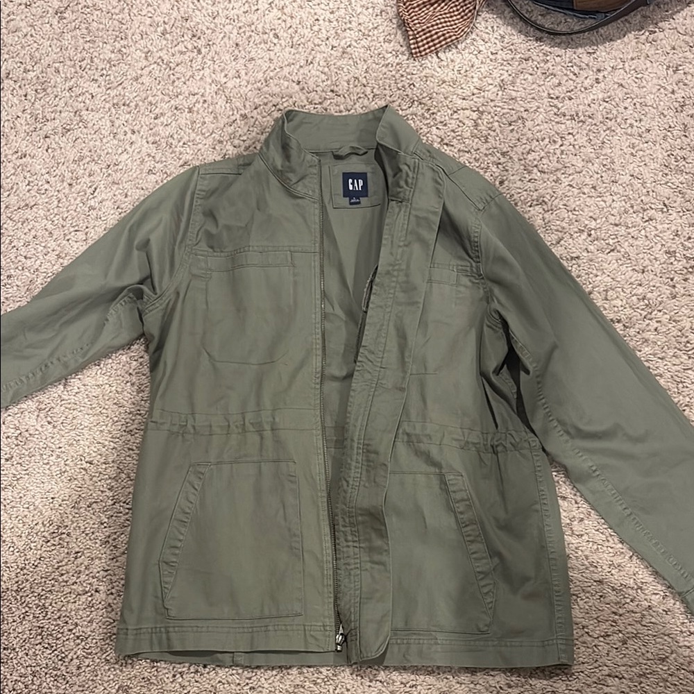 GAP Women's Field Jacket in Olive